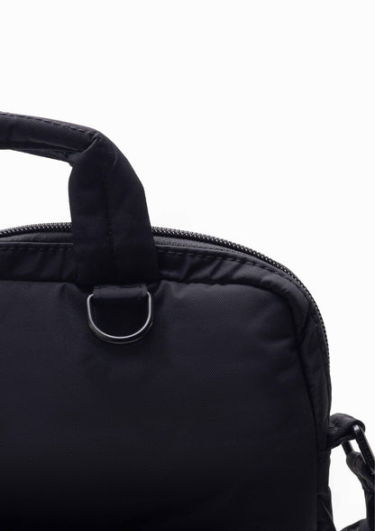 POSH LAPTOP BAG IN JET BLACK