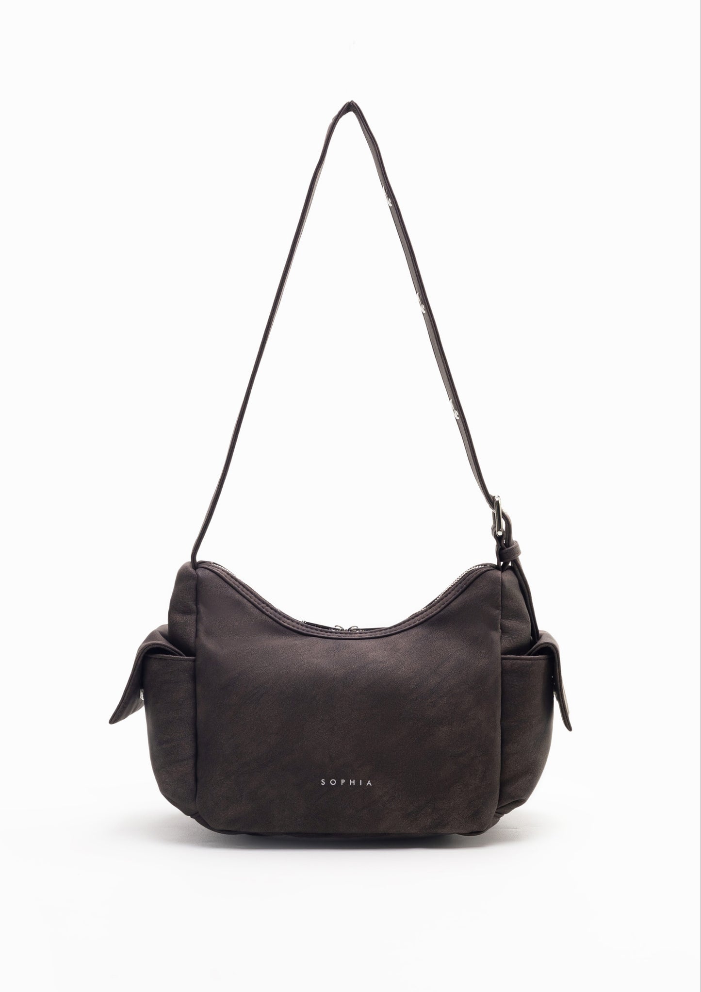 TATE POCKET HANDBAG IN ESPRESSO