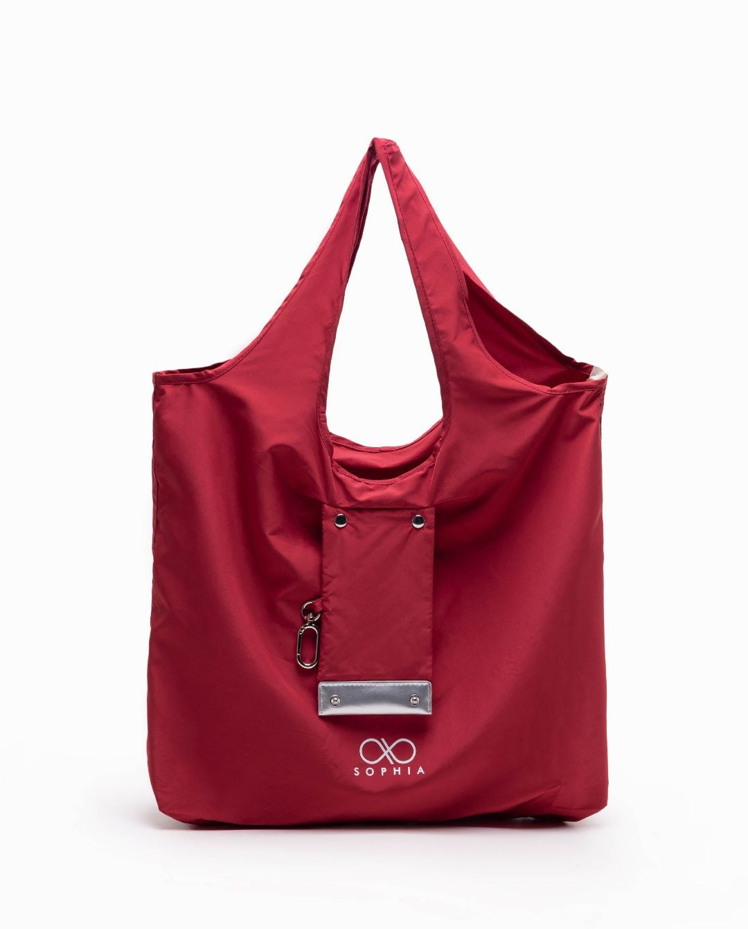 ROLLIE BAG IN RED VELVET