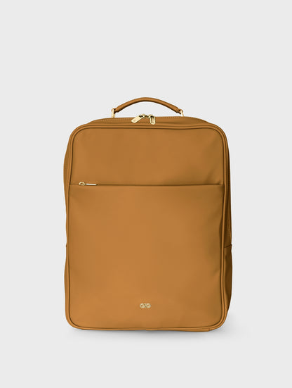 ANDERS MAGIC LAPTOP BACKPACK IN CAMEL