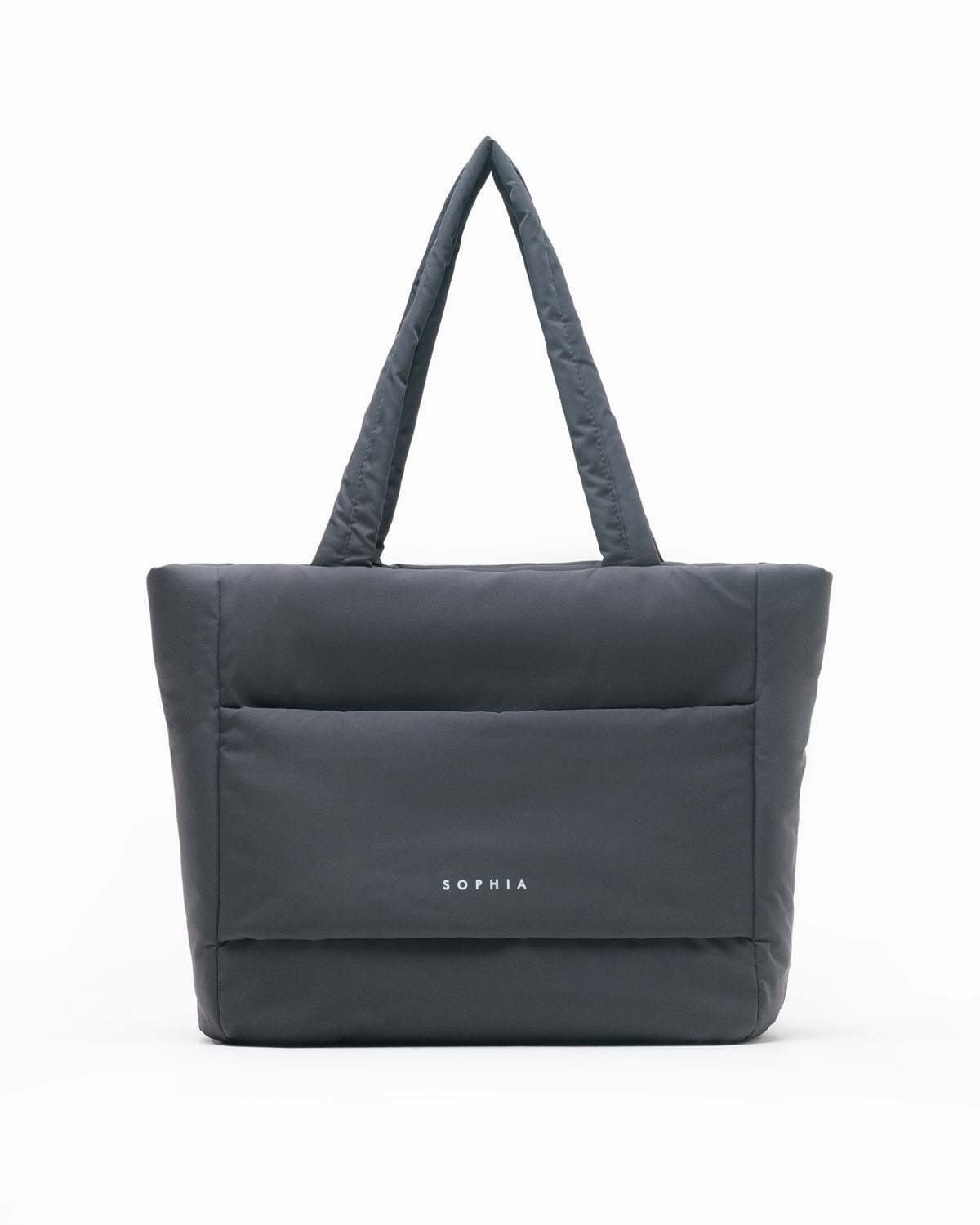 COSY LUXE TOTE BAG IN CHARCOAL