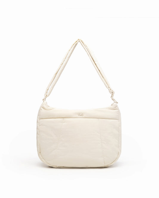 COSY PUFFY CROSSBODY BAG IN MOONBEAM