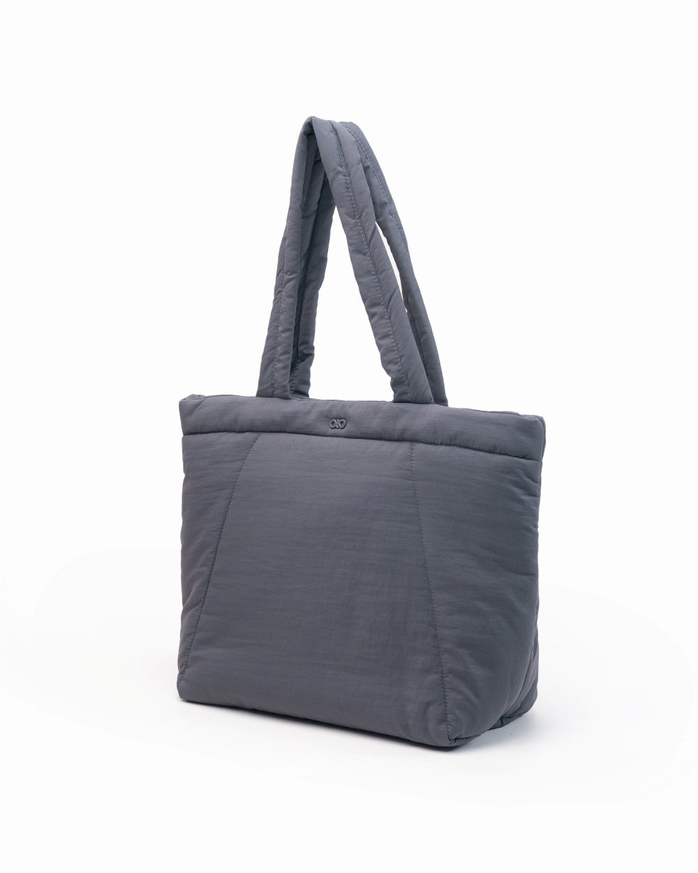 COSY PUFFY TOTE BAG IN SMOKEY