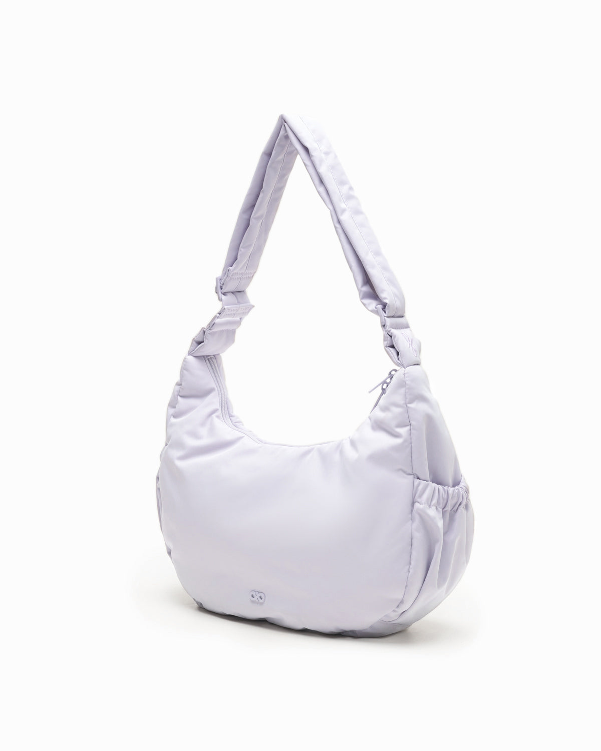 L COSY LUXE CRESCENT BAG LILAC