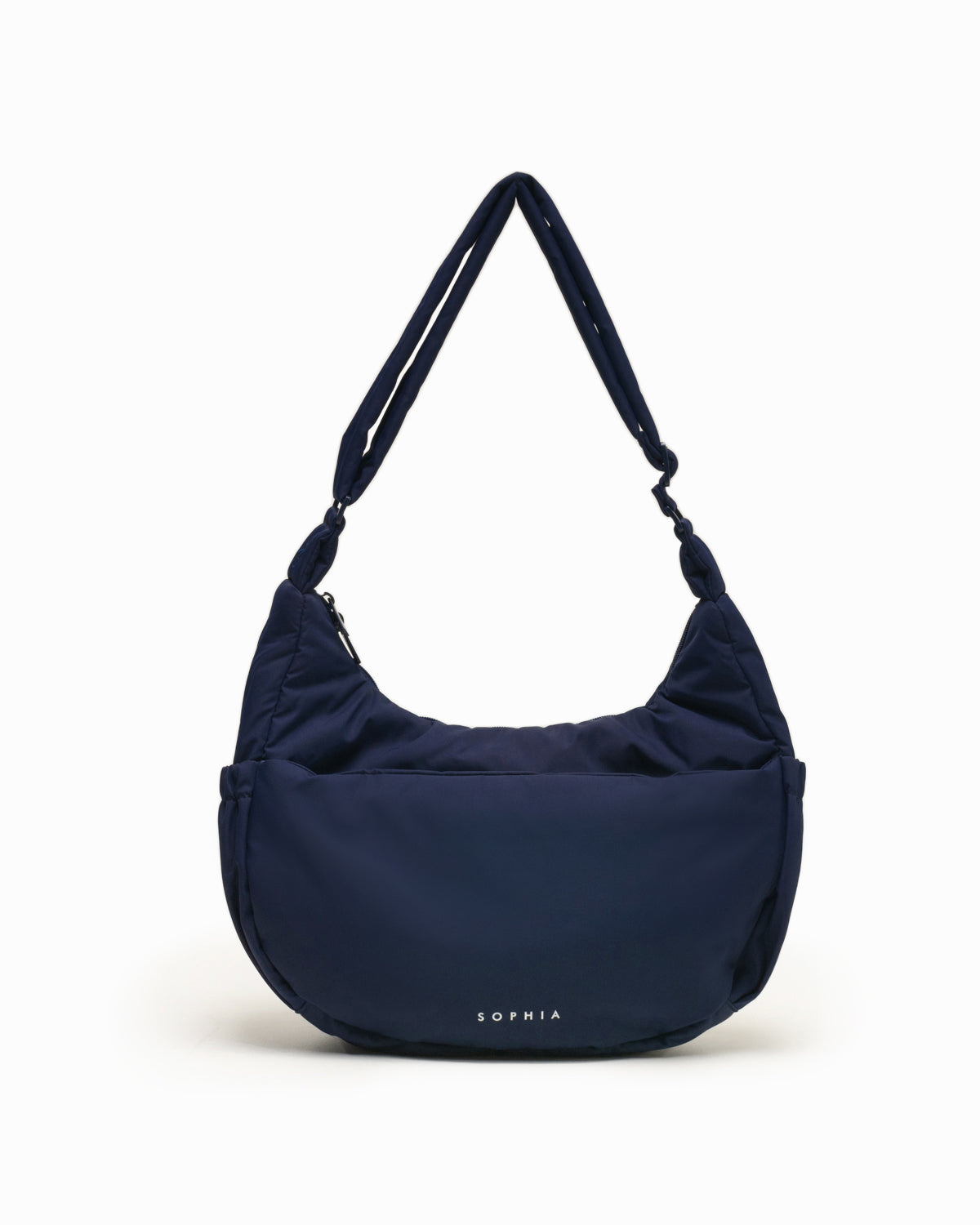 L COSY LUXE CRESCENT BAG MIDNIGHT