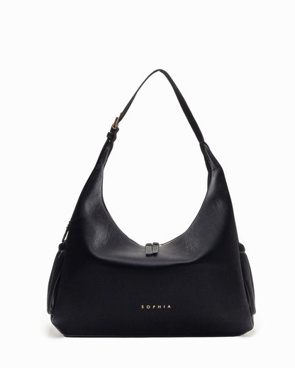 HERA HOBO BAG IN BLACK