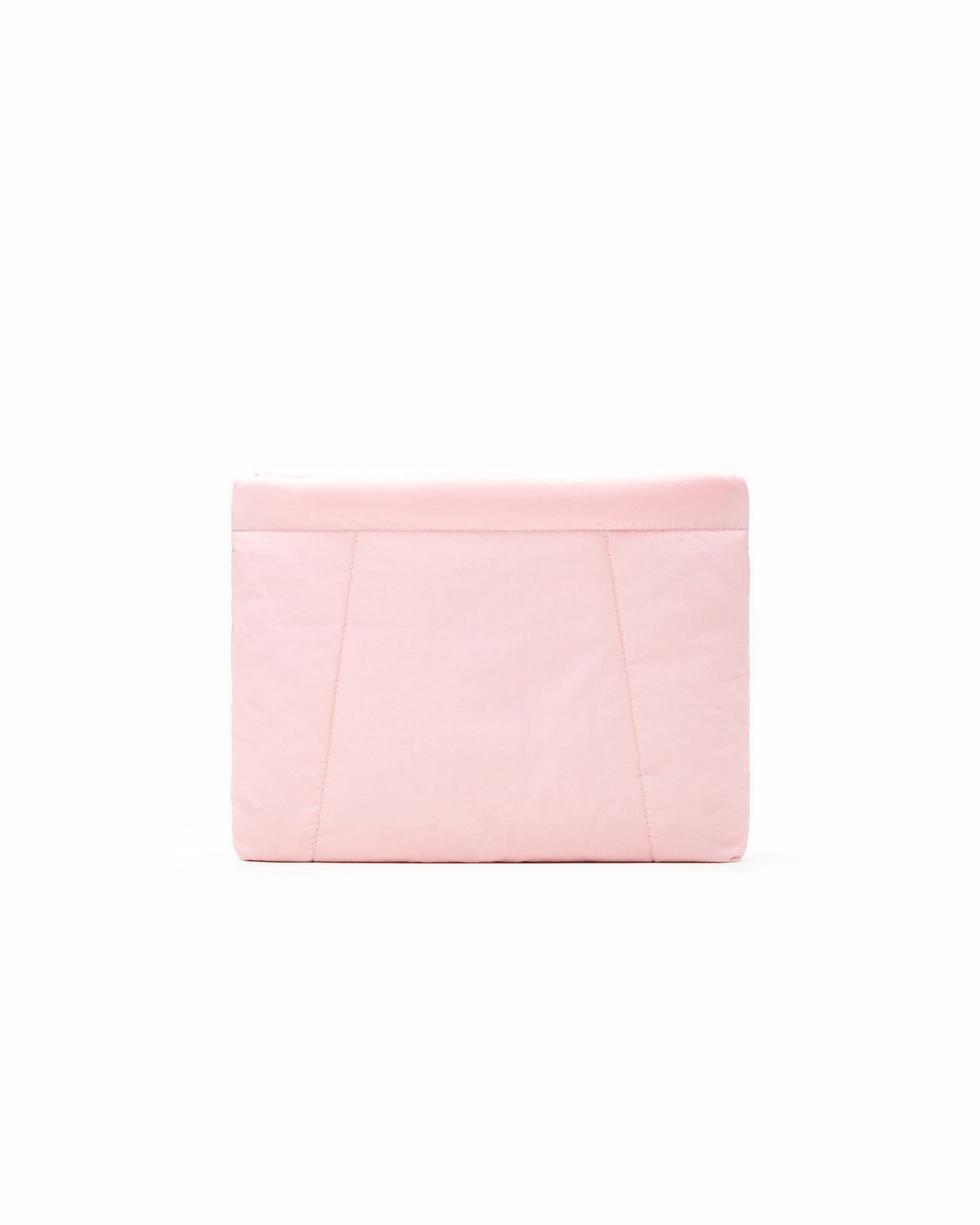 COSY PUFFY CLUTCH BAG IN PEONY